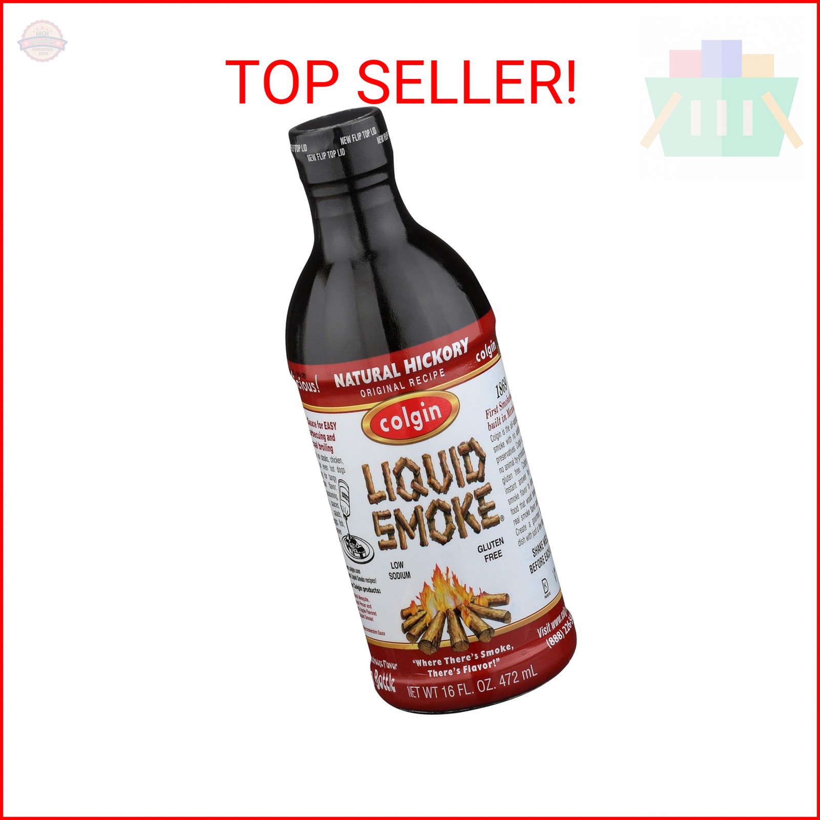 Colgin Liquid Smoke, 16.0 Ounce