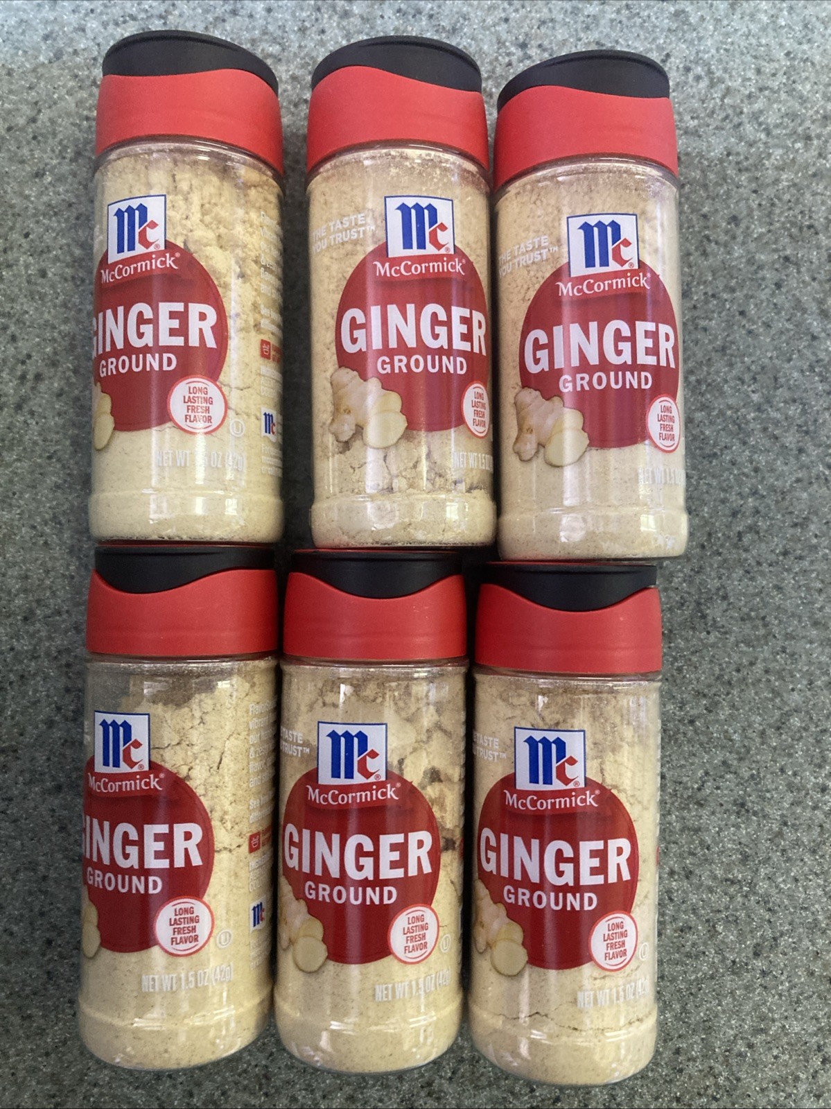 McCormick Ground Ginger, 1.5 oz Ounce (Pack of 6) Jun 2029