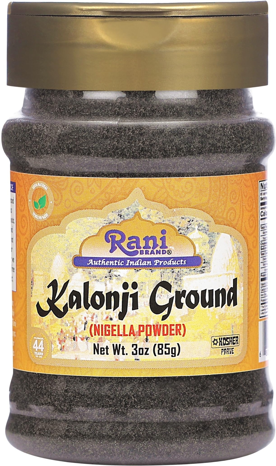 Rani Kalonji Ground, Powder 3oz (85g) PET Jar