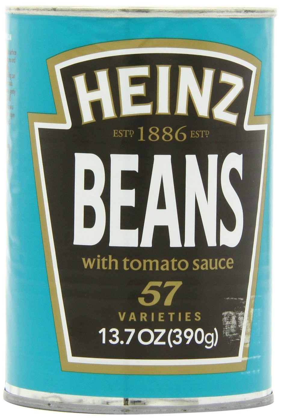Heinz Beans in Tomato Sauce, 13.7-Ounce Cans (Pack of 13.7 Ounce 12)
