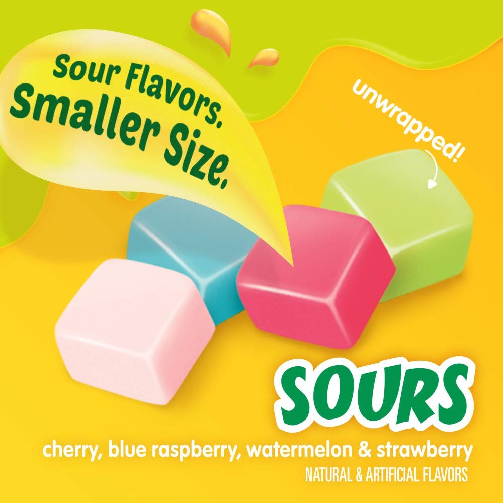 STARBURST Fruit Chews – Mini Sours, 8oz (Pack 8 Ounce of 8), Assorted
