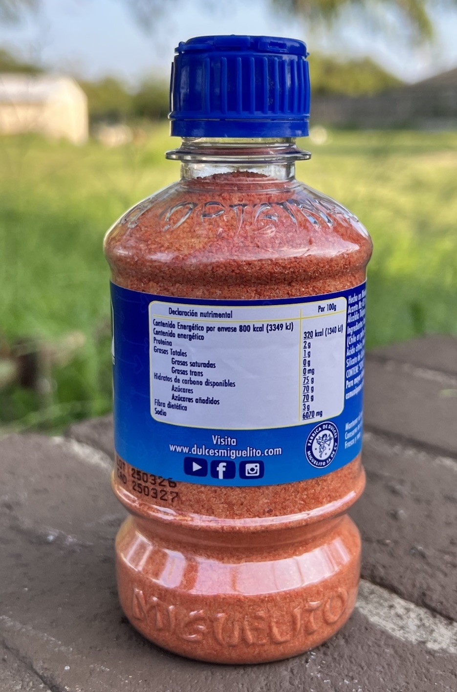 Miguelito Chamoy El Original Chilito Polvo Chili Powder 250g (8.81oz) Mexican