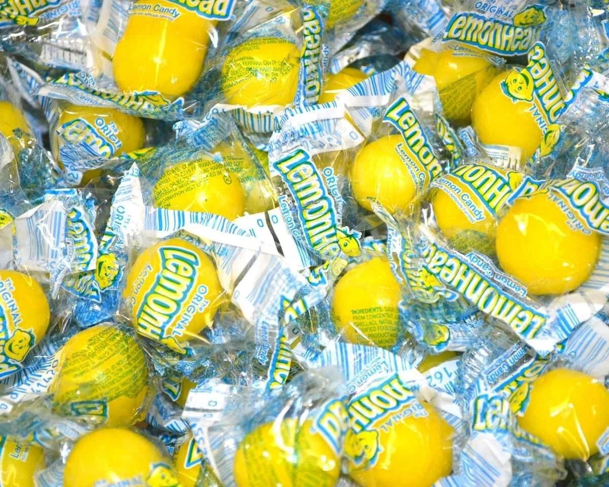 Lemonheads Original, Sour & Sweet Bulk & Delicious Hard Candy (4 Pounds)