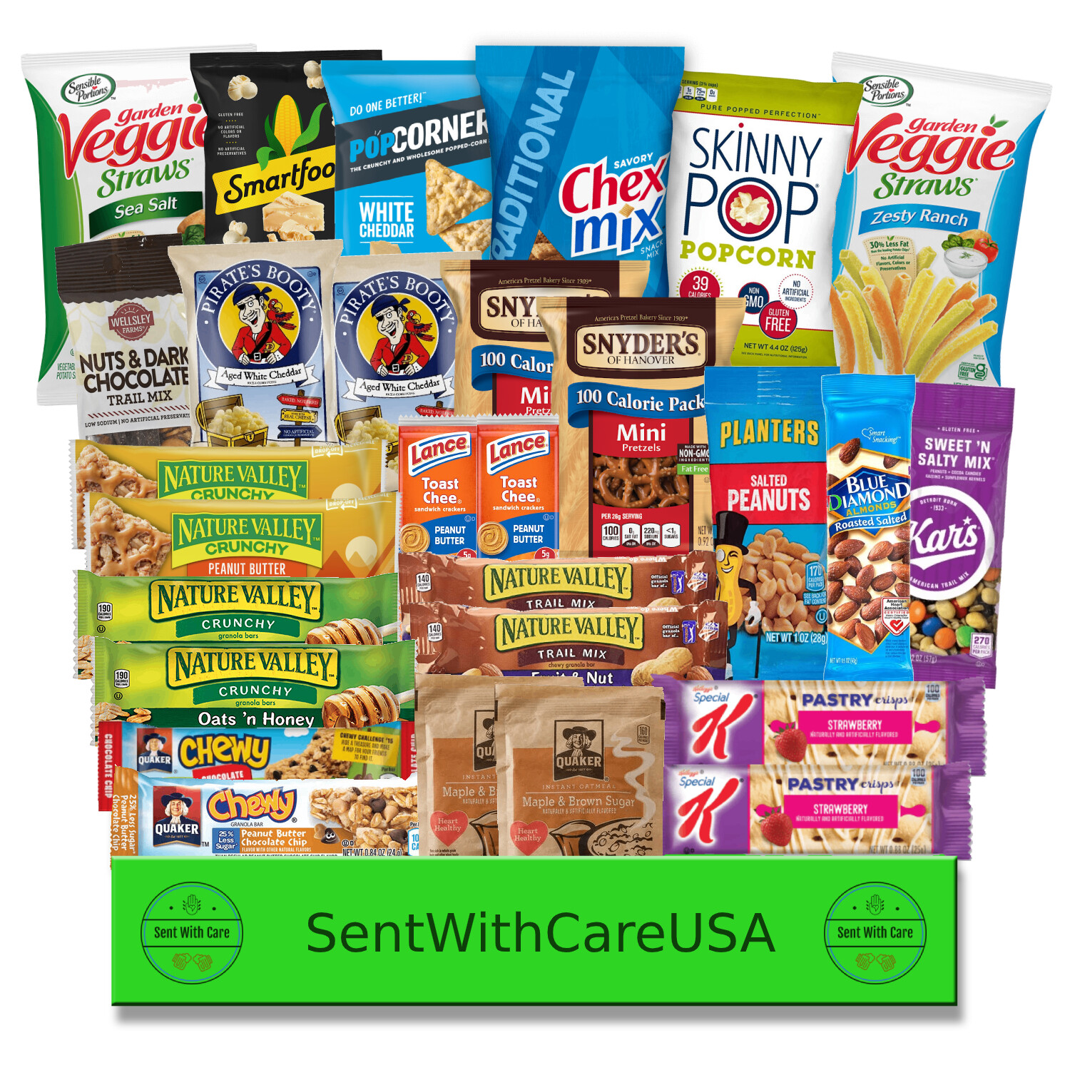 Healthy Snack Box – Healthy Snacks for Kids College Care Package | Study Food