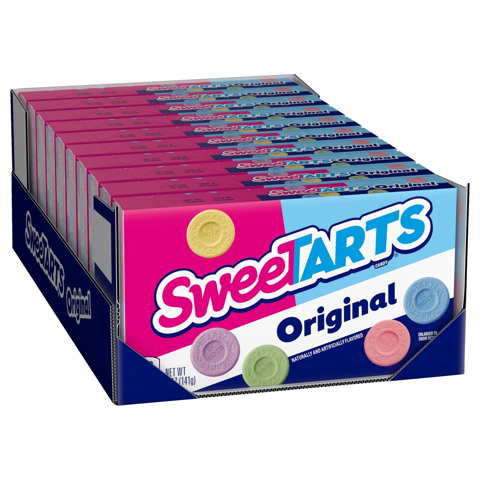 Original Theater Box Candy SweeTARTS 5 Ounce Boxes Pack of 10