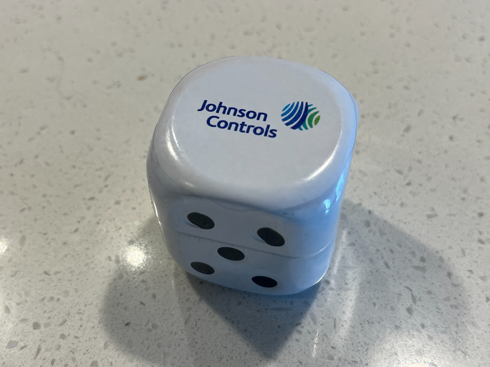 Johnson Controls branded Die-shaped Breath Mints (from AHR Las Vegas)