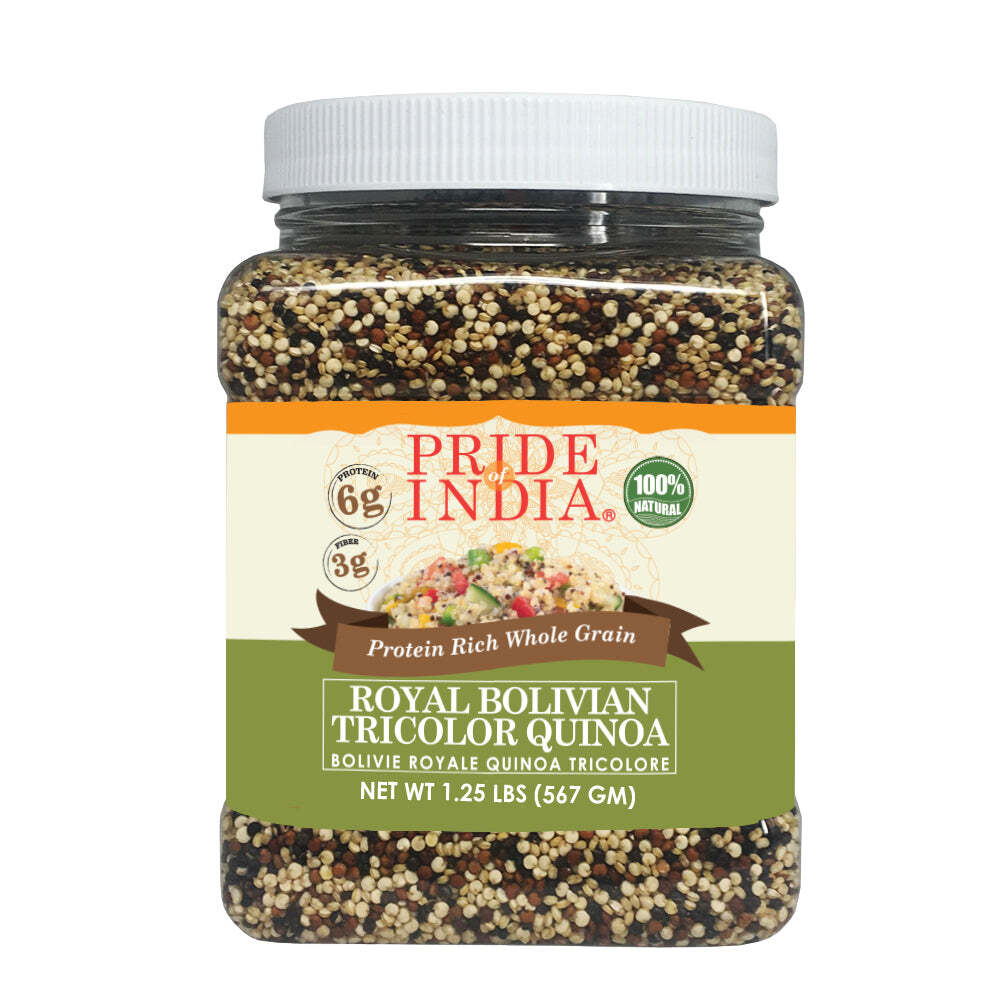 Three Color Quinoa – Protein Rich Whole Grain Jar