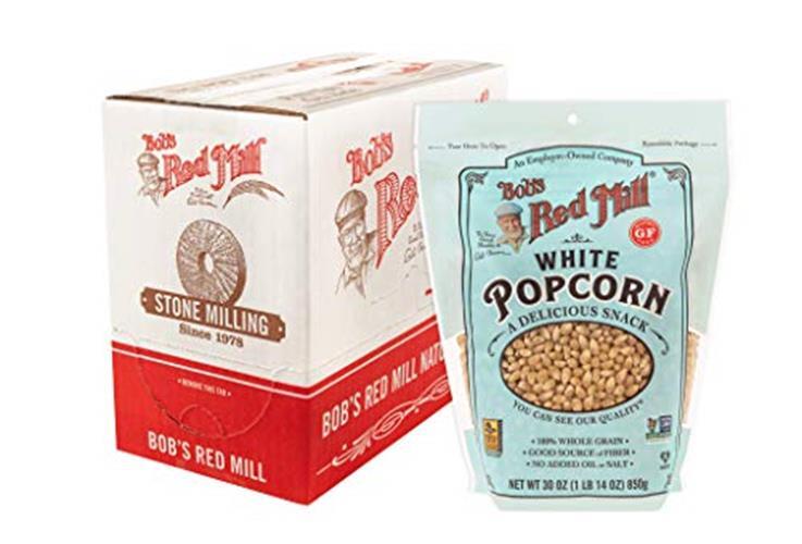 Bob’s Red Mill White Popcorn, 30oz (Pack of 4) – Non Assorted Styles , Sizes