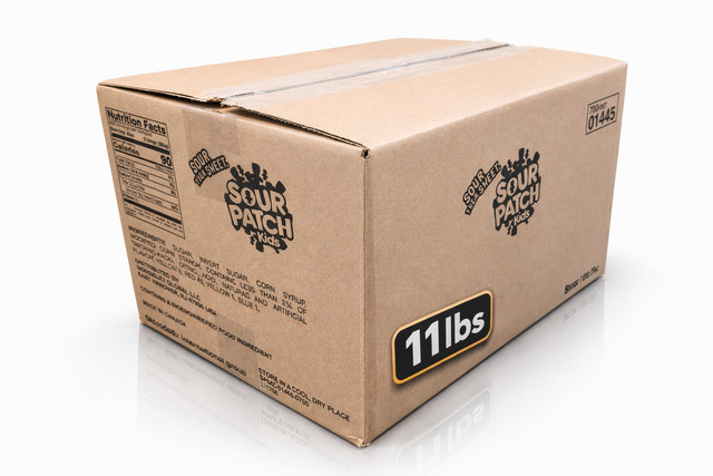 11 LBS 5 KG Sour Patch Kids Chewy Candy Fun Size individual Wrap Exp. 6/26