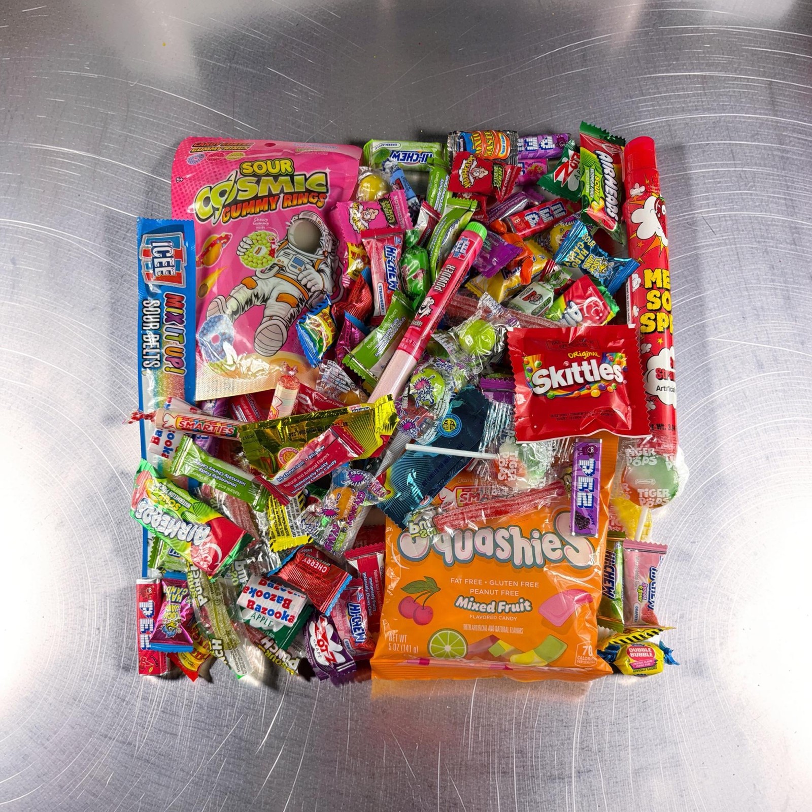 Mixed Wrapped Branded Candy 5 lb Ultimate Variety Mix, Sweet, Sour & Full Size A