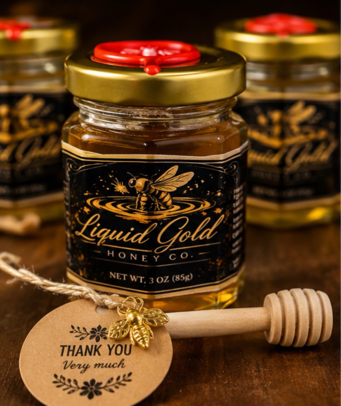 Premium Raw Honey – Arizona Small Batch Unfiltered Natural Honey 3oz