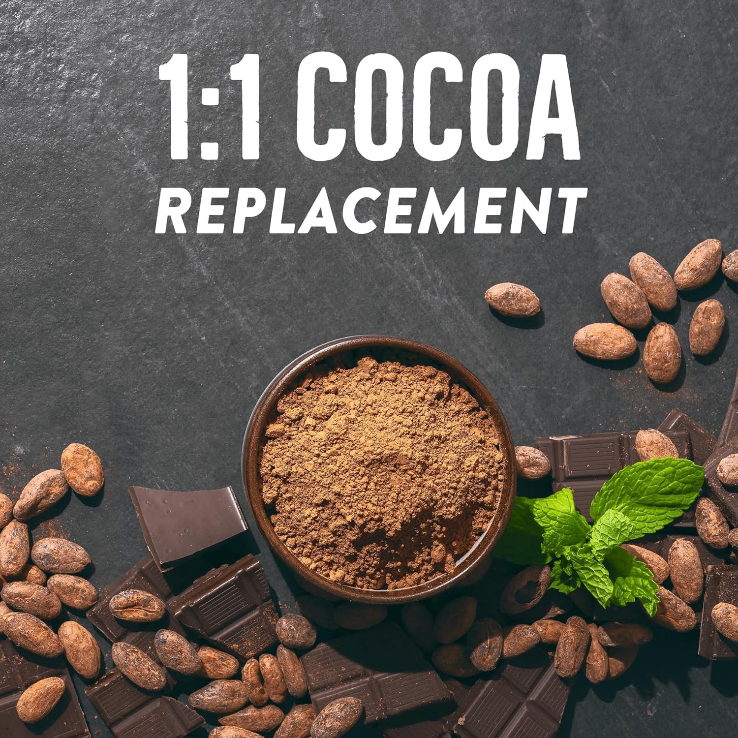 Organic Cacao Powder, Rich Chocolate Flavor, Non-Gmo, Gluten-Free, Cocoa, 16 Oun