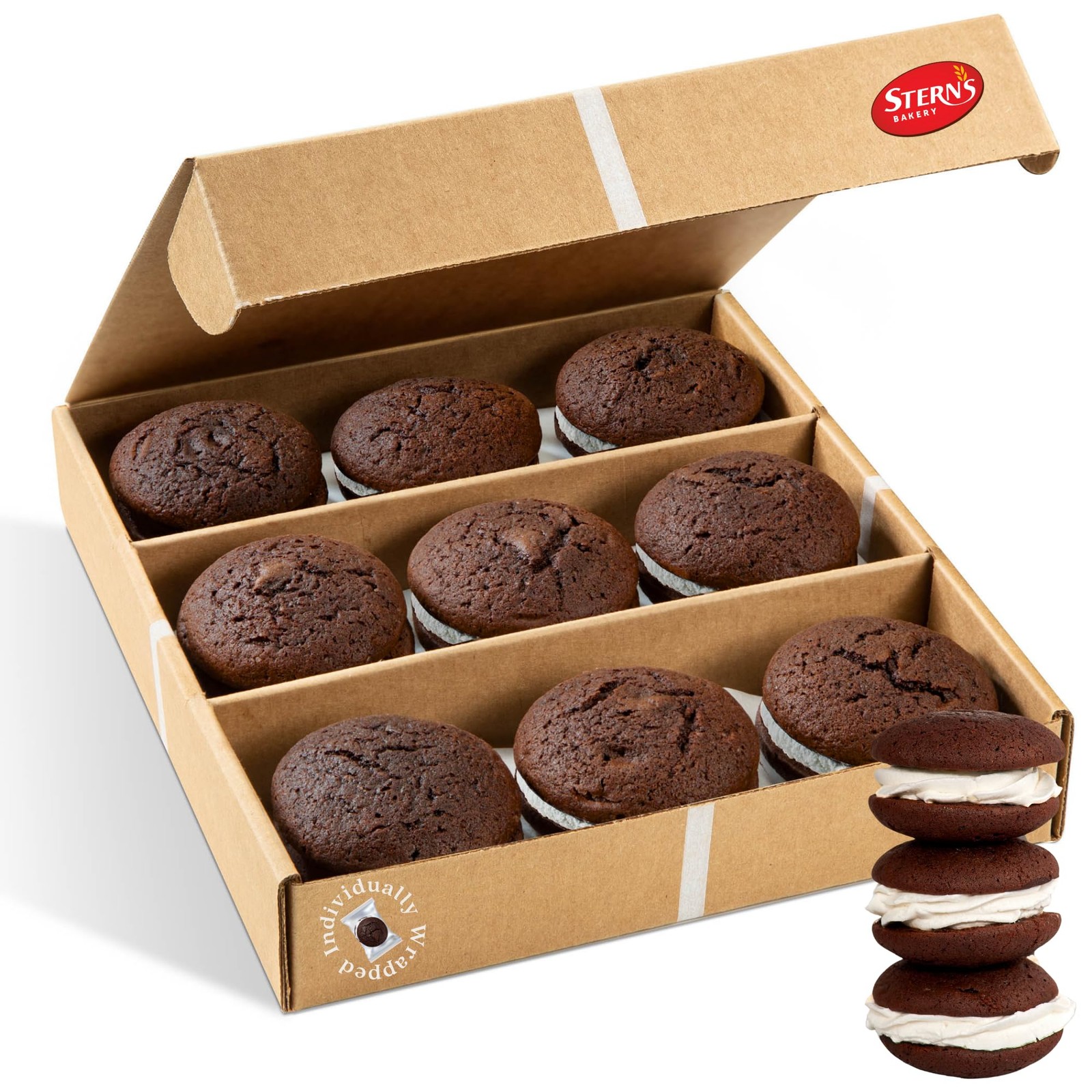 Whoopie Pie Gift Baskets | Gourmet Cookie Gift Box | 9 Individually Wrapped W…