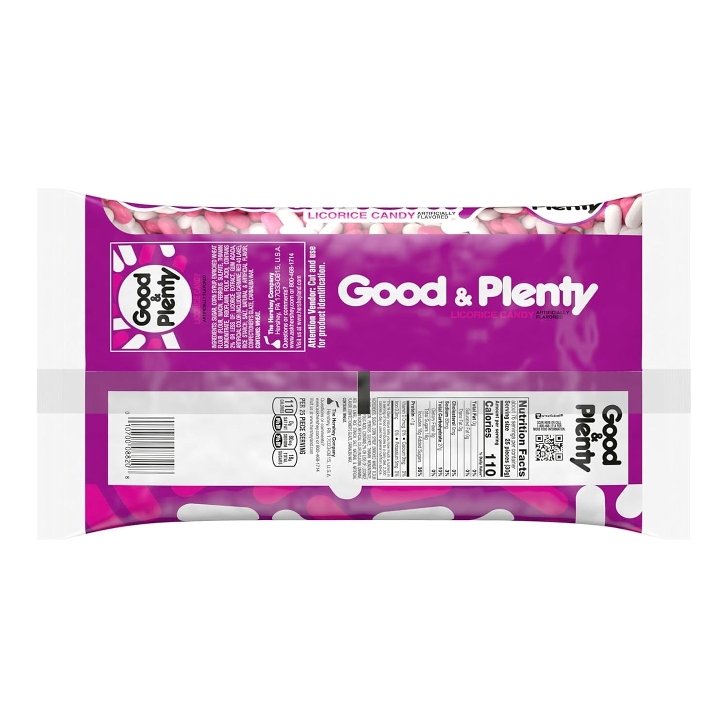 Licorice Fat Free, Candy Bulk Bag, 5 lbs