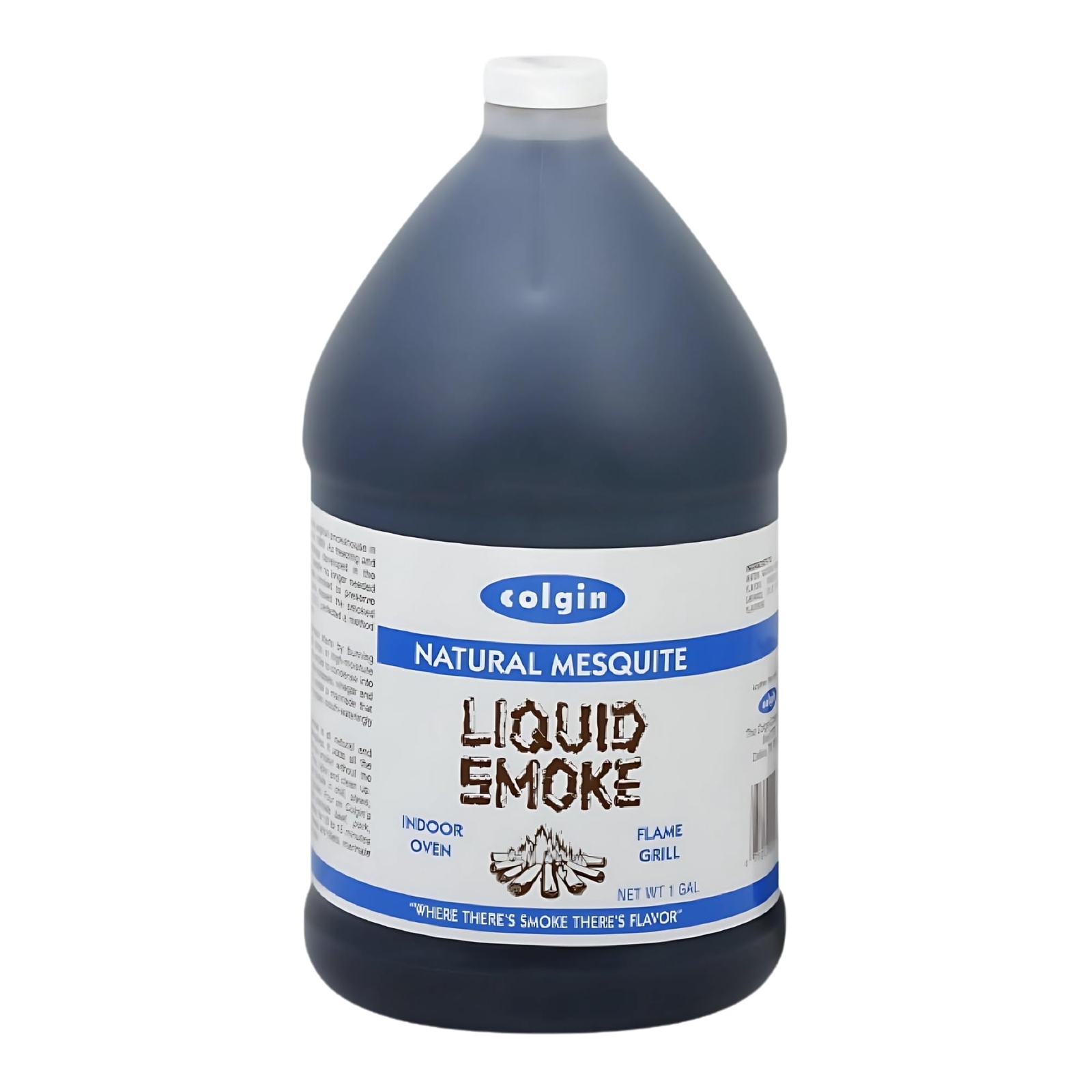 Colgin Liquid Smoke Mesquite 128 Fl Oz Vegan Gluten Free BBQ Flavor Enhancer