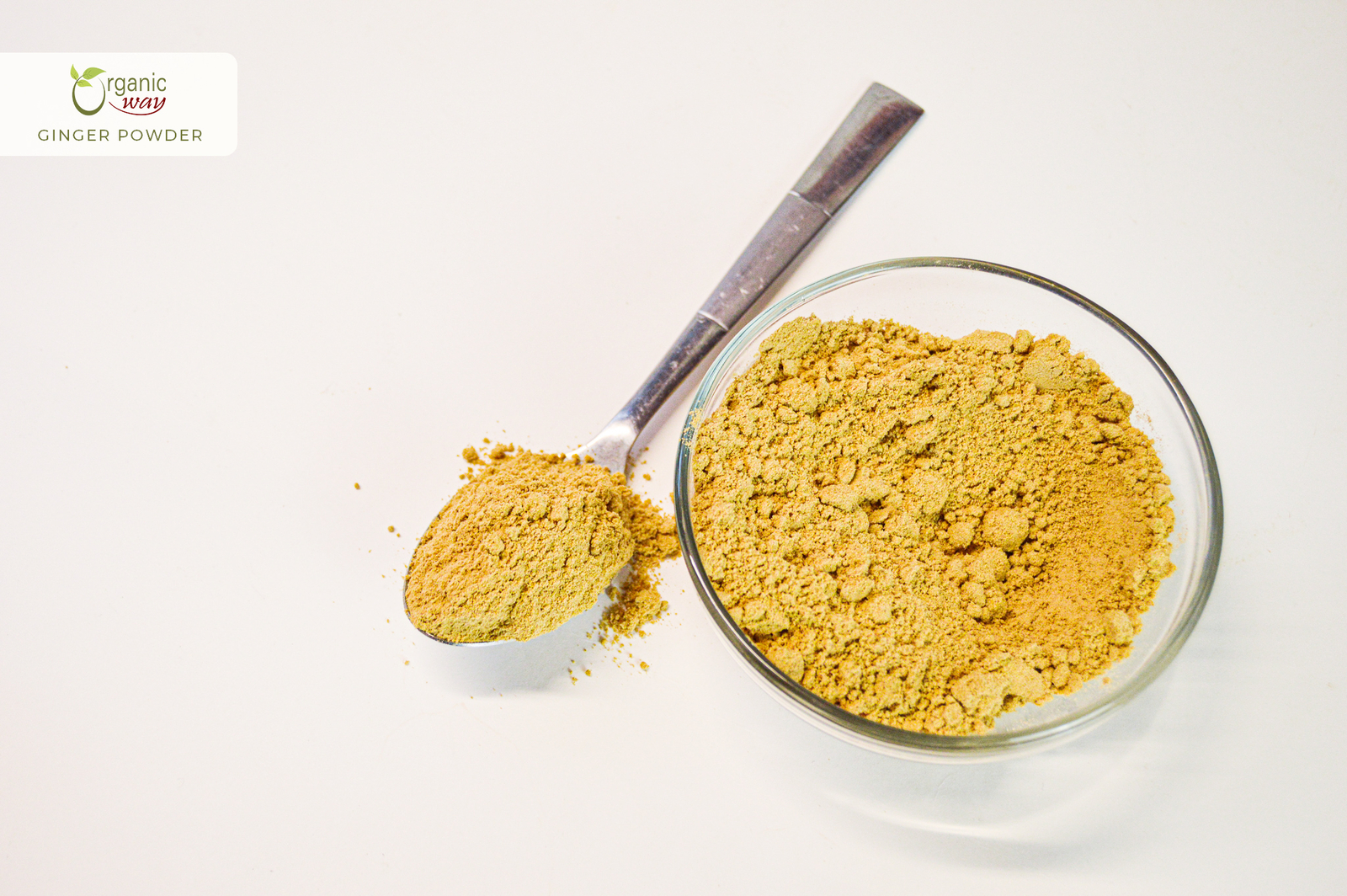 Organic Way Ginger Root Powder – Organic, Kosher & USDA Certified (1/2LBS / 8Oz)