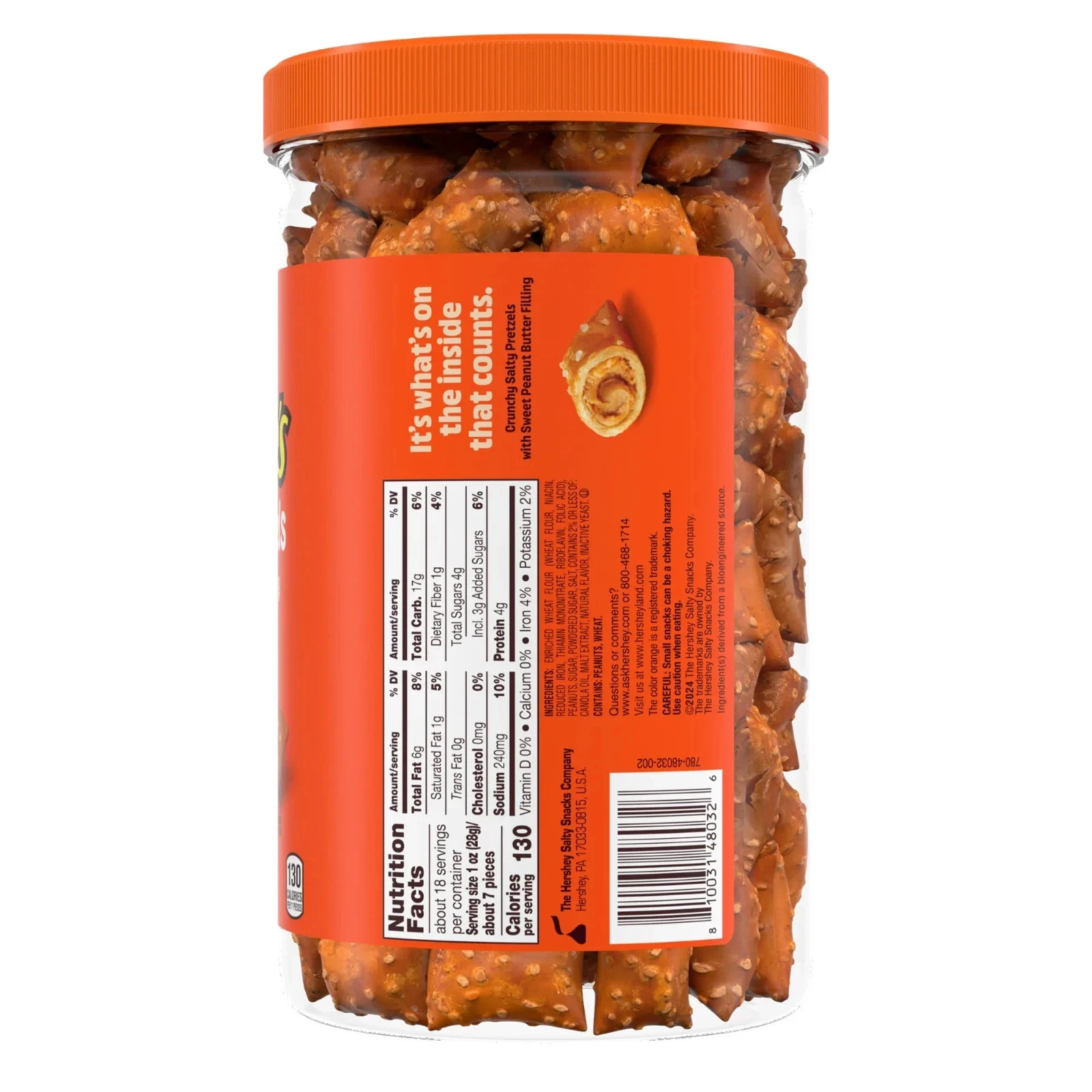Reese’s Peanut Butter Filled Pretzels, 18 oz Sharing Size