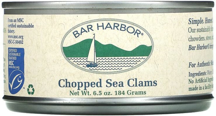 Bar Harbor Chopped Sea Clams – 6.5 oz can