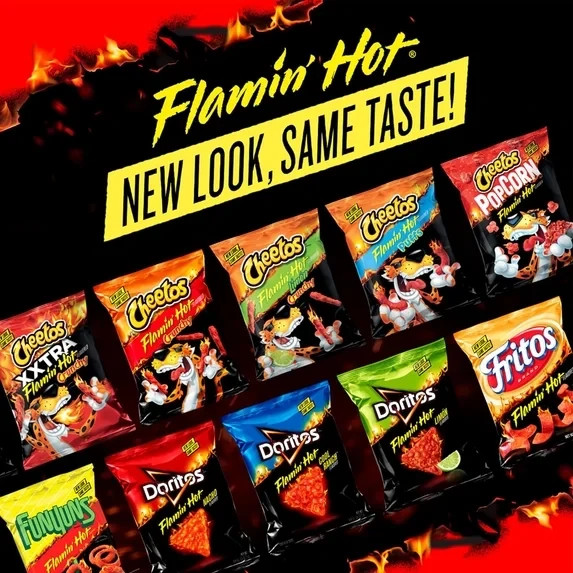Doritos Flamin’ Hot Nacho Flavored Tortilla Chips, 9.25 Ounce Bag