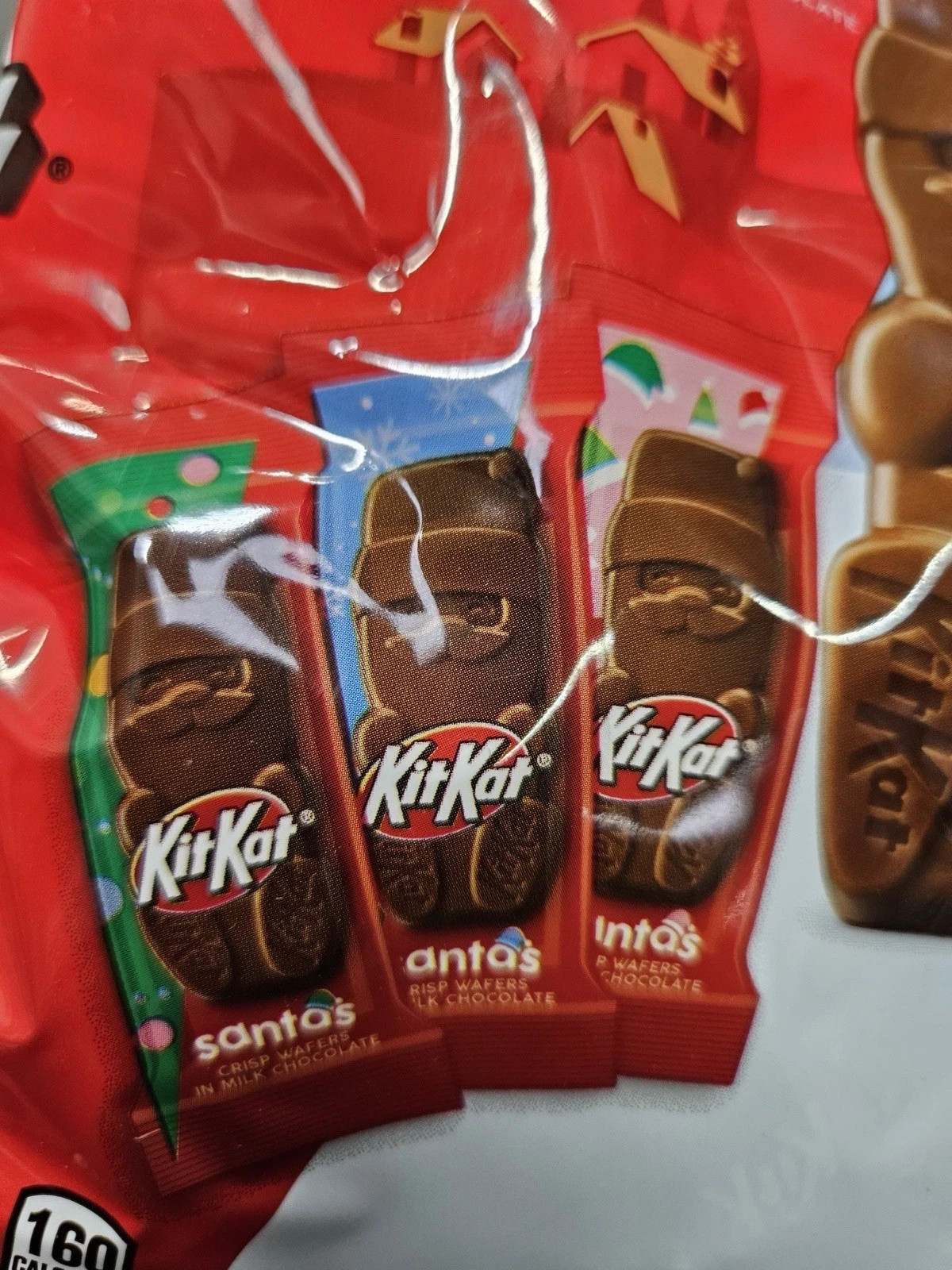 Kit Kat Santa’s 65 Pieces, Crisp Wafers In Milk Chocolate, 39.8 Ounce Christmas