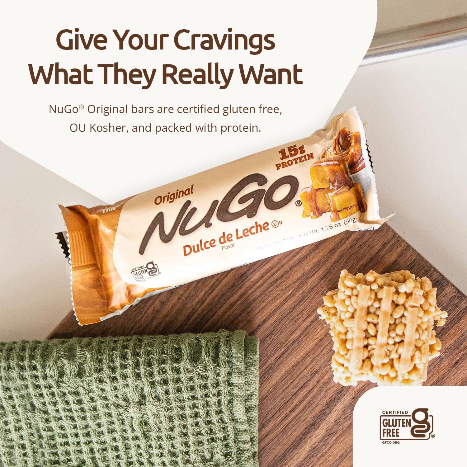 NuGo Original, Coffee, 11g Protein Bar, Gluten Free, 15 15 Count (Pack of 1)