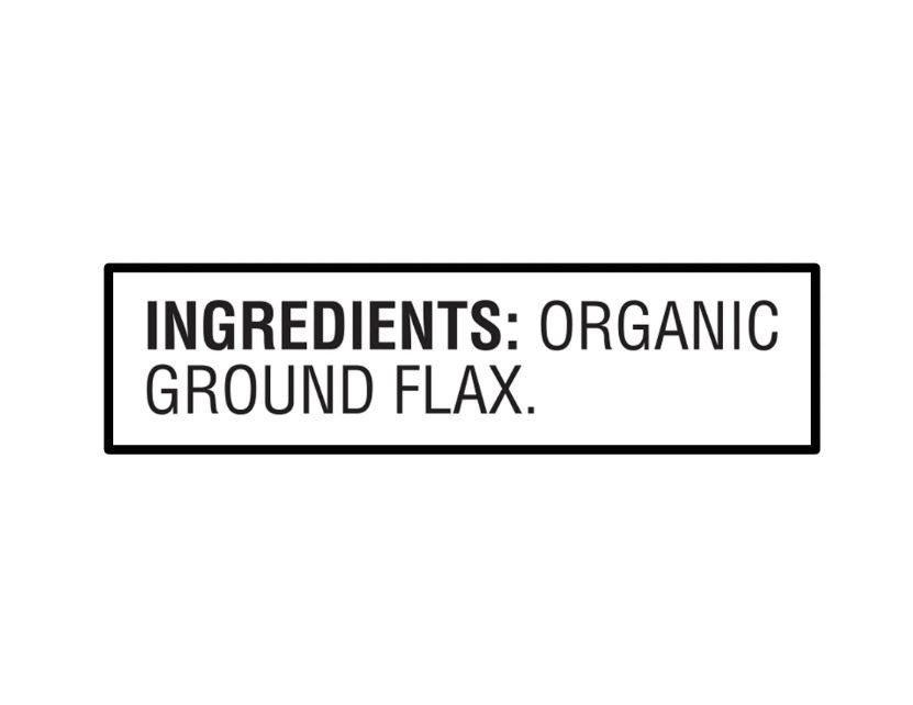 Organic Ground Flax Seed, 32 oz (907g) – USDA Certified, Allergen-Free