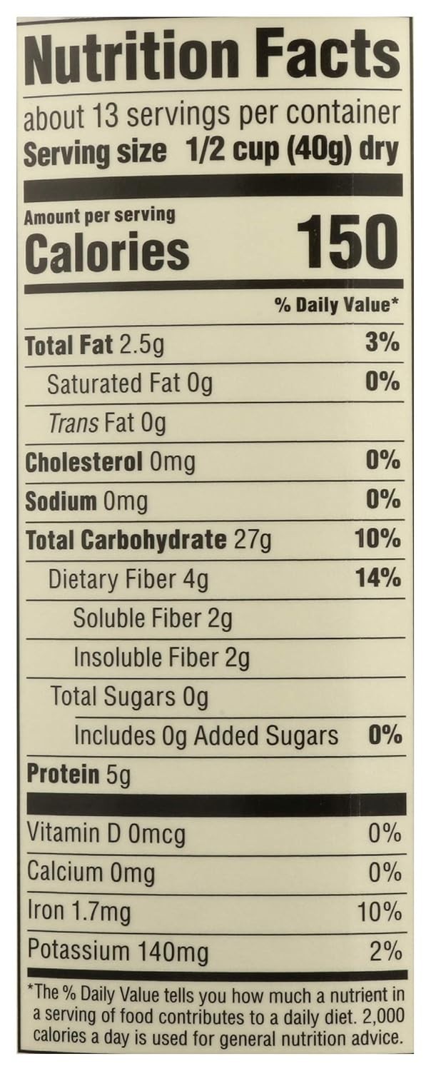 Organic Old Fashioned Rolled Oats 18 oz – Heart-Healthy Breakfast Choice