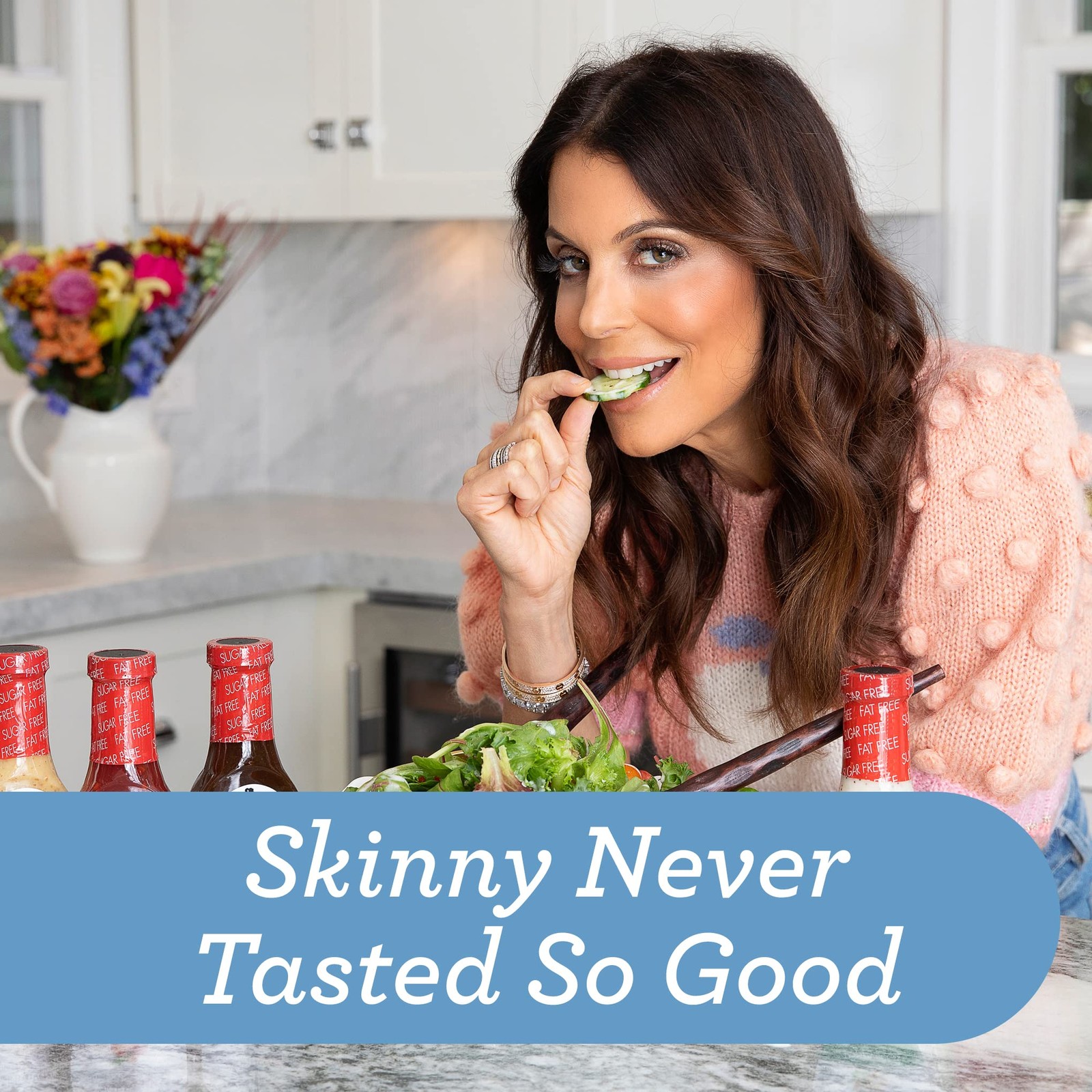 Skinnygirl Sugar Free Fat Salad 8 Fl Oz (Pack of 1), Buttermilk Ranch