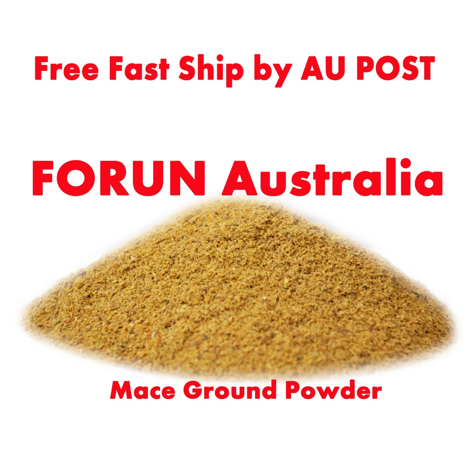 FORUN Pure Mace Ground Powder – Pure, Strong Flavour