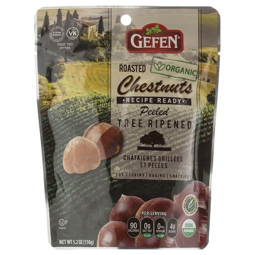 (6 pack) Organic Roasted Chestnuts, 5.2 oz&nbsp;