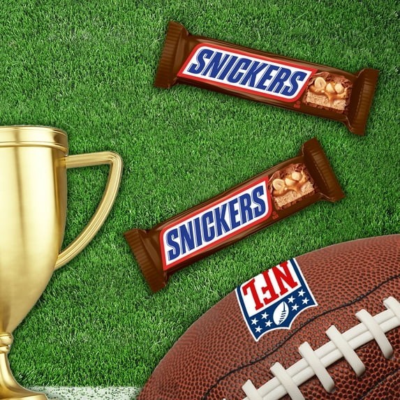 Snickers Full Size Chocolate Candy Bars 6 Pack 11.16 oz 1 or 2 Pack
