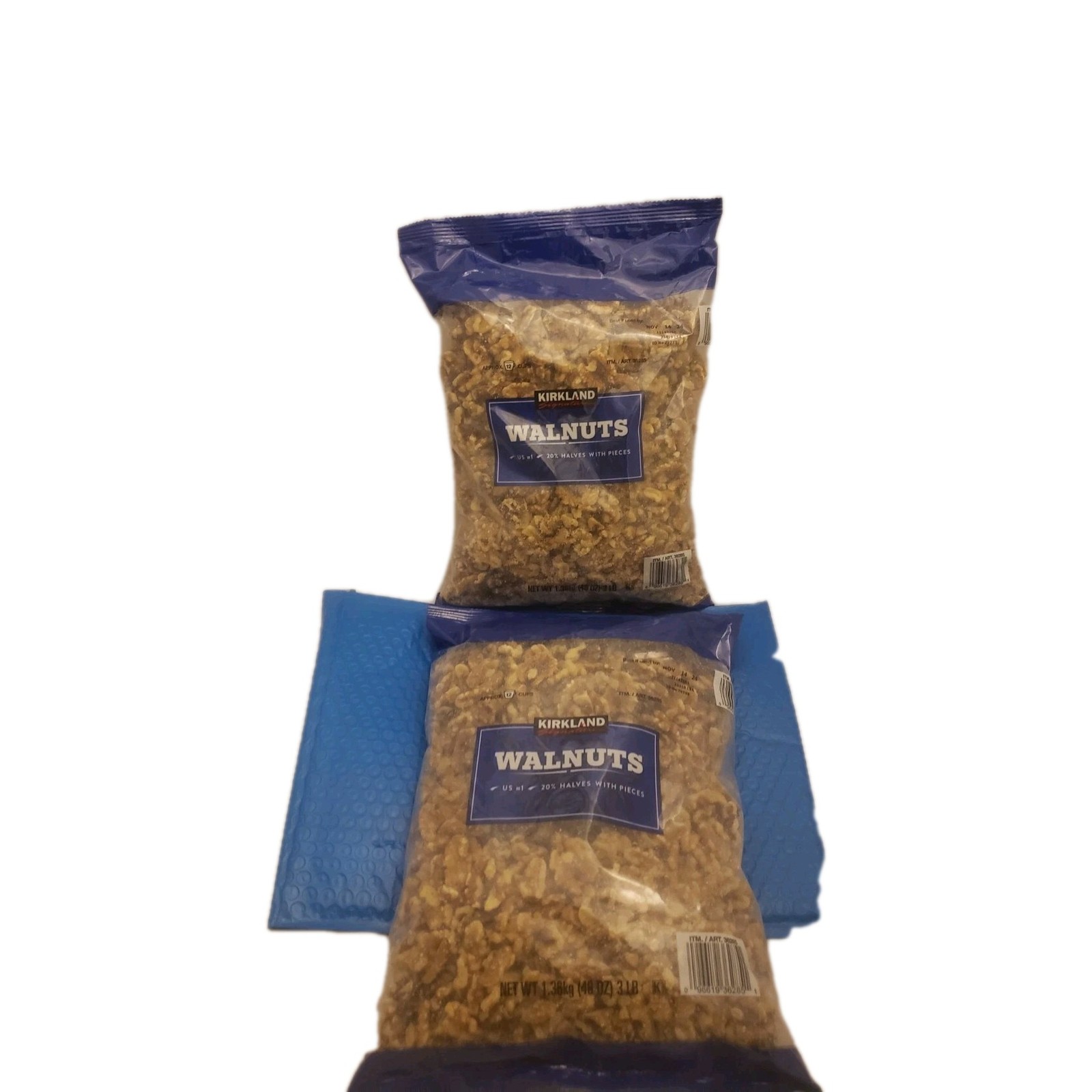 Kirkland Signature Walnuts 2 Pack 3 lb Each Pack Total 6 lbs