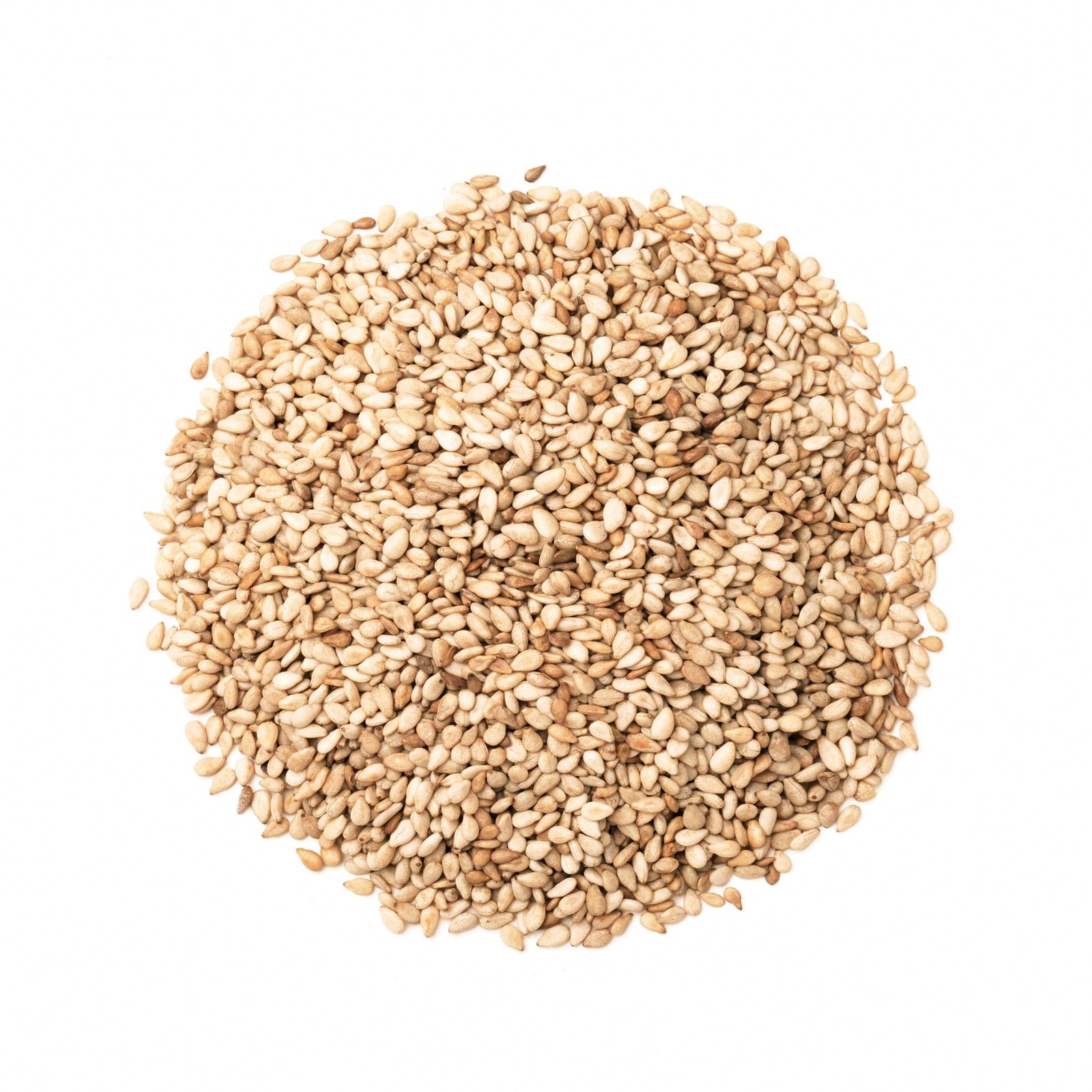 Unhulled Sesame Seeds — Whole Natural Raw White Sesame Seeds, Kosher, Vegan