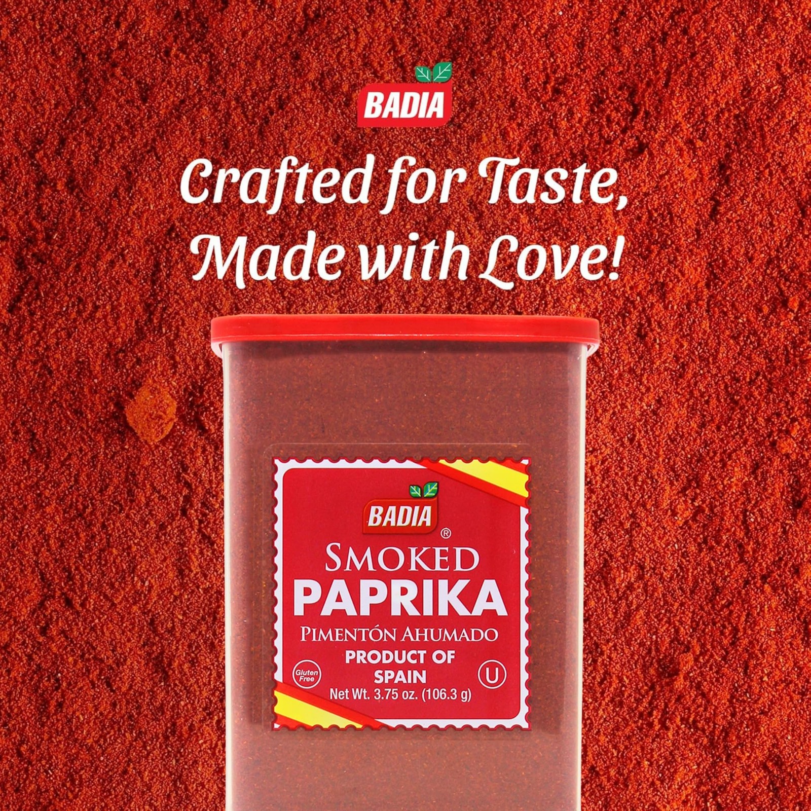 Badia Smoked Paprika, 3.75 oz – Rich, Smoky Flavor for Cooking, Grilling & Se…