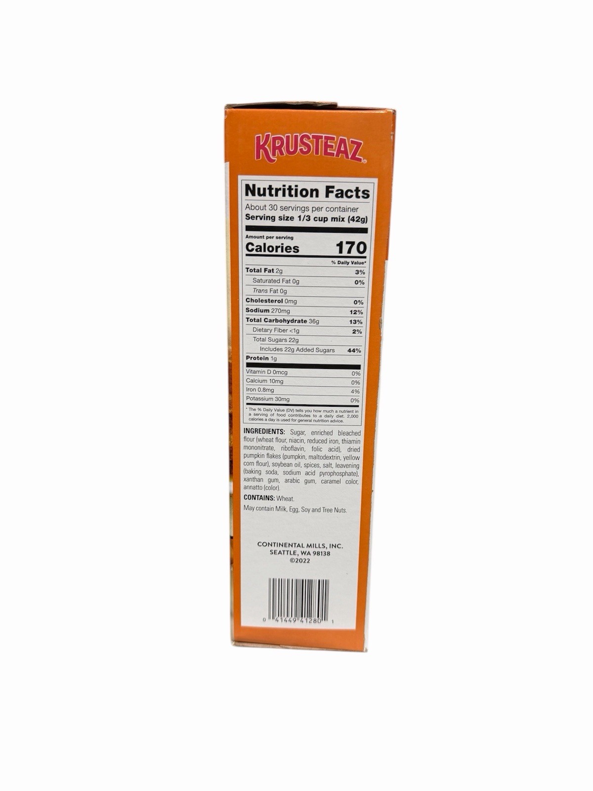 Krusteaz Pumpkin Spice Baking Mix 15oz 3-Pack EXP 2027