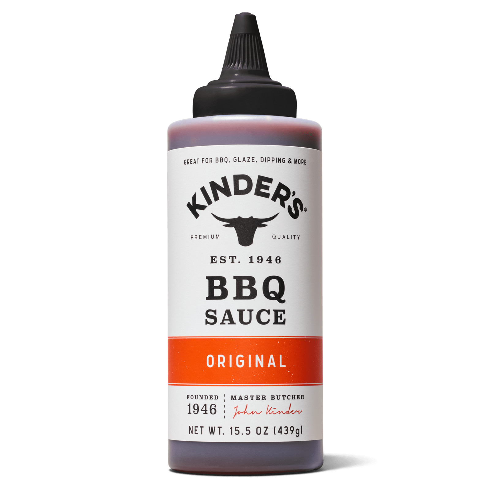 (2 pack) Kinder’s Original Mild BBQ Sauce, 15.5 oz Squeeze Bottle…