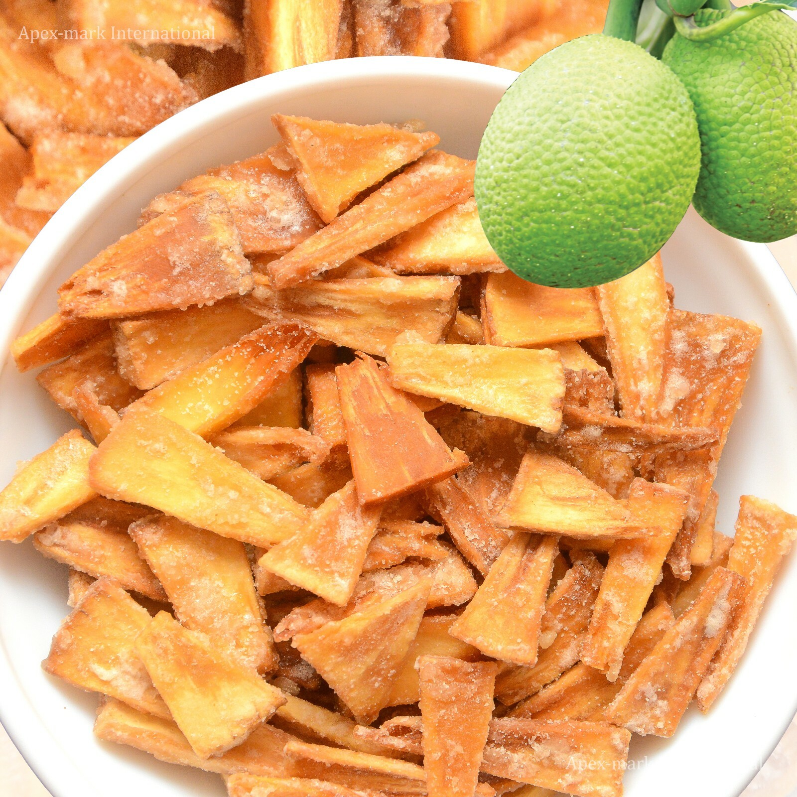 Fried Breadfruit Slices – Sugar Coated & Plain Ceylon Style Snack 100g/250g/500g