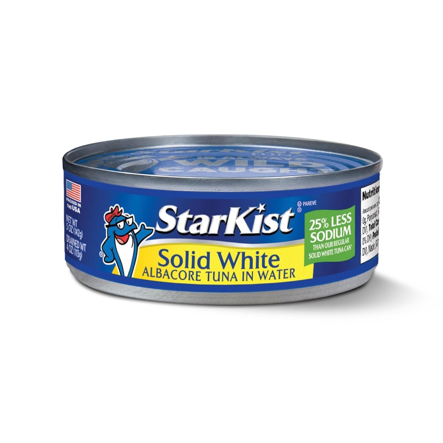 Gluten Free Solid White Albacore Tuna in Water – 5 oz, Easy Meal Solution