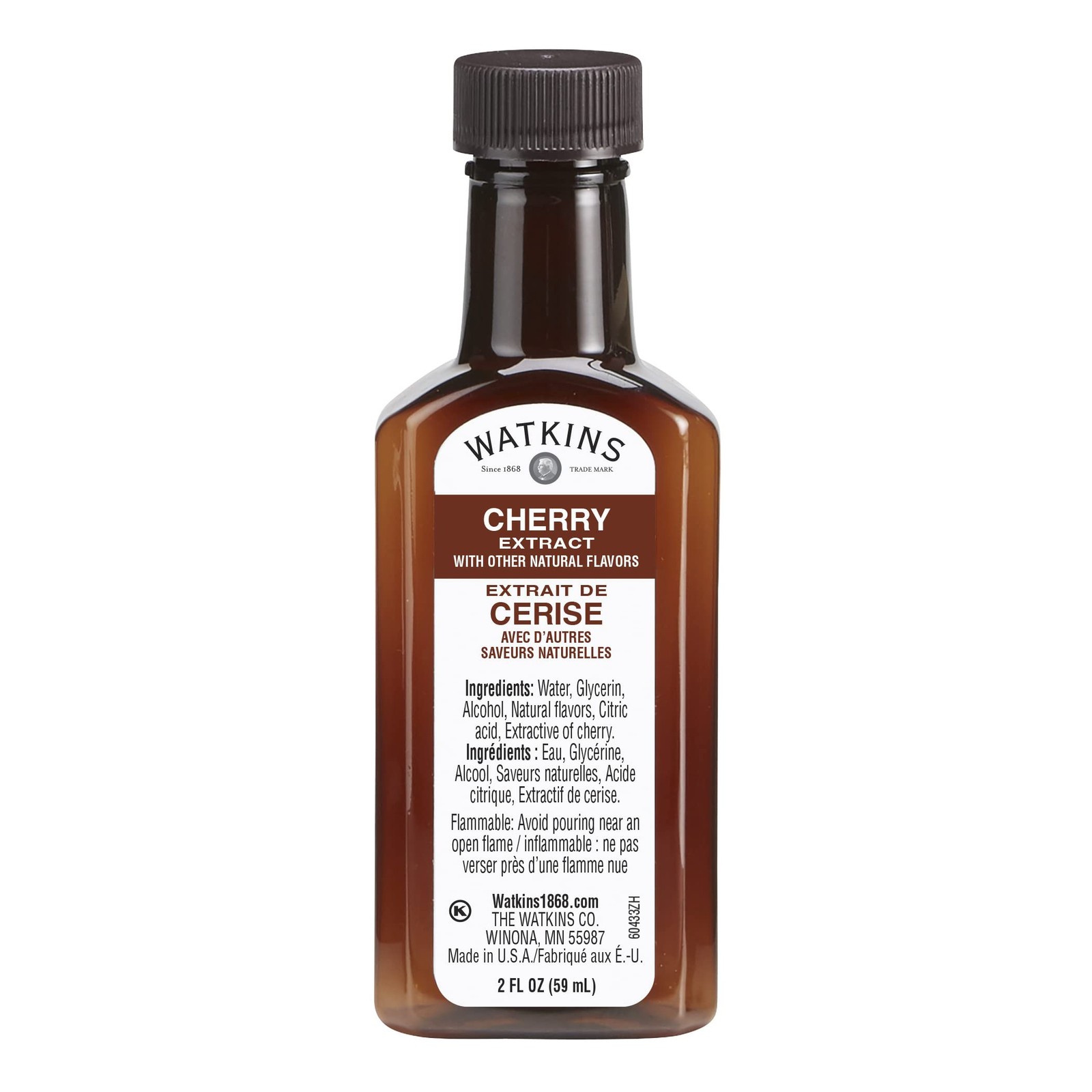 Watkins Cherry Extract Natural Flavoring For Baking Pack Of 12 2 Fl Oz Bottles