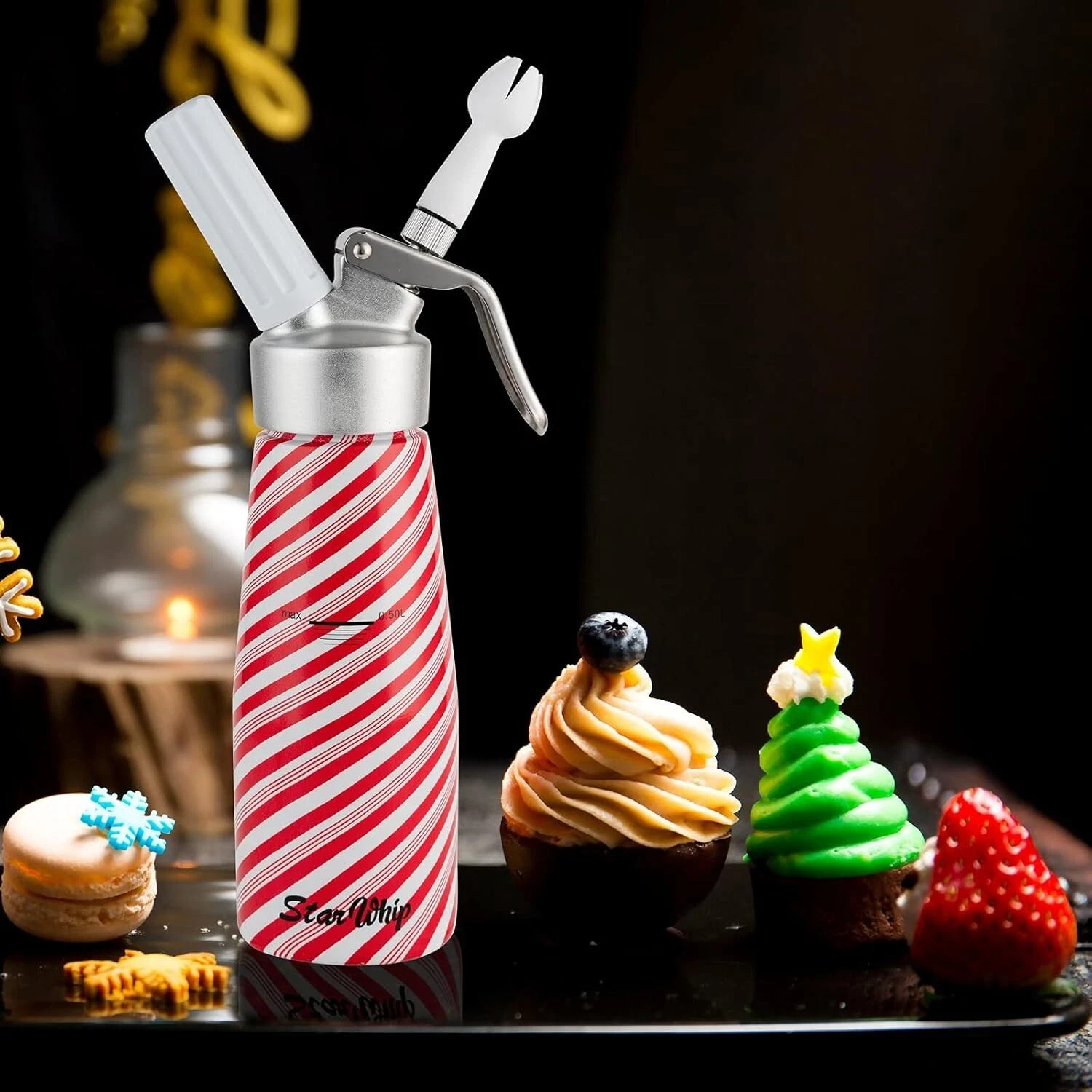 1 pint (.5L) Fresh Cream Whipper Dispenser Whipped Cream Kitchen whip N