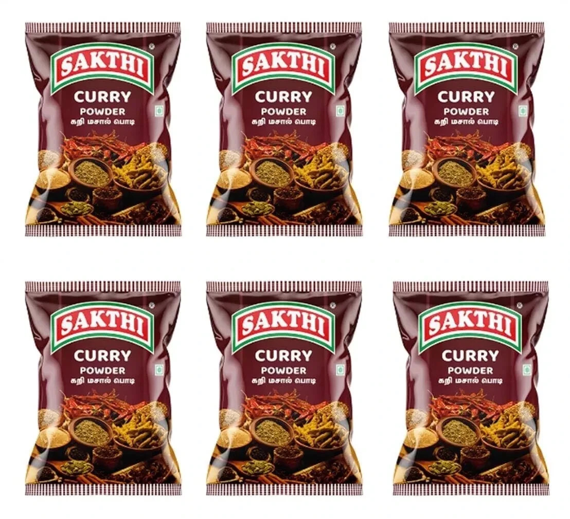 SAKTHI Curry Masala 50 g (Pack of 6) Free shipping world wide