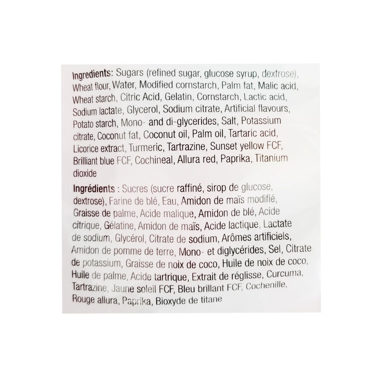Mondoux Sweet Sixteen Assorted Licorice Candies, 185g/6.5 oz