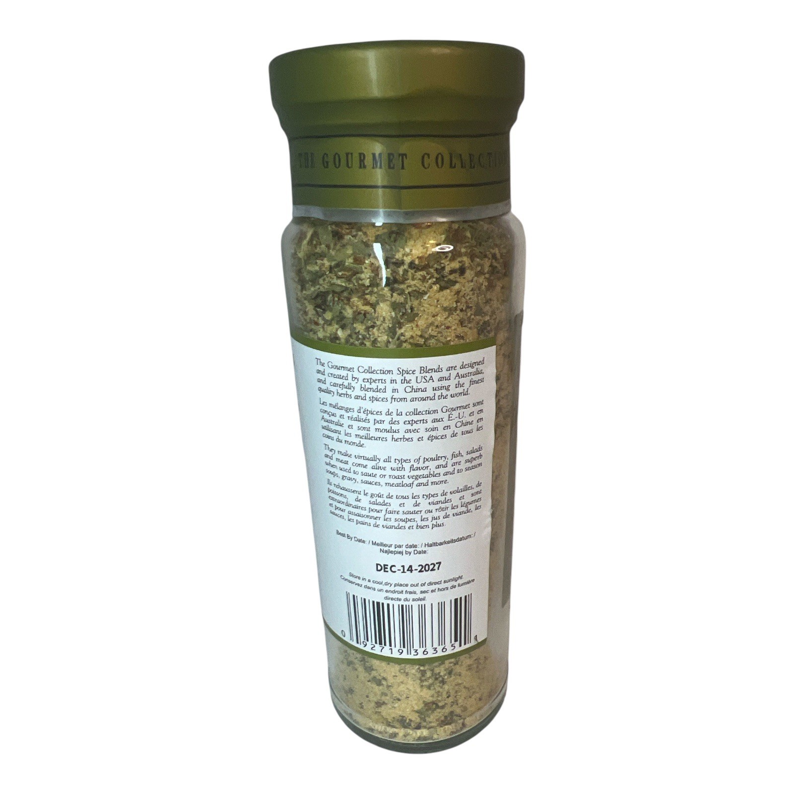 The Gourmet Collection Spice Blends Garlic Bread net wt. 140g /4.90z
