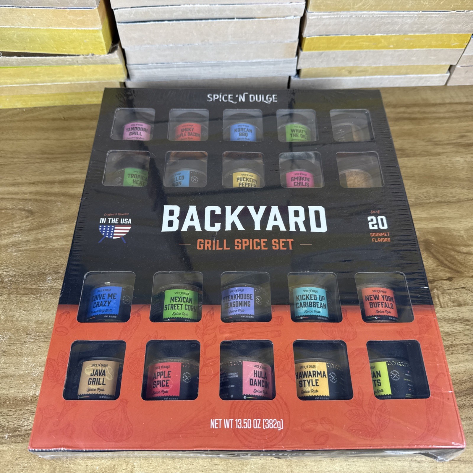 BBQ Spice Gift Set, 20 Unique Seasonings, Perfect for Men and Dads