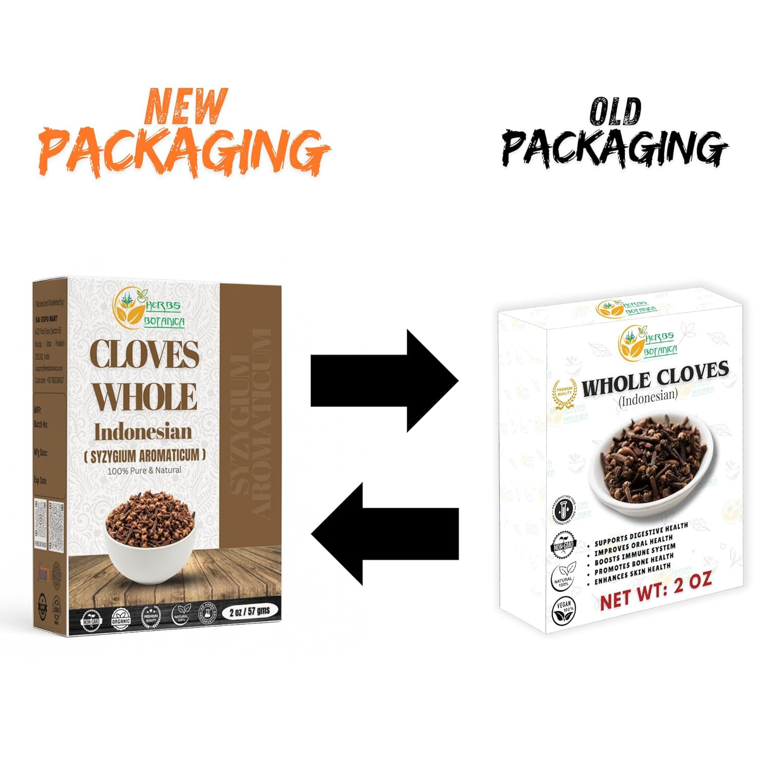 Cloves Whole Bulk Indonesian Premium Quality, Non-Gmo, Gluten-Free Perfect for C