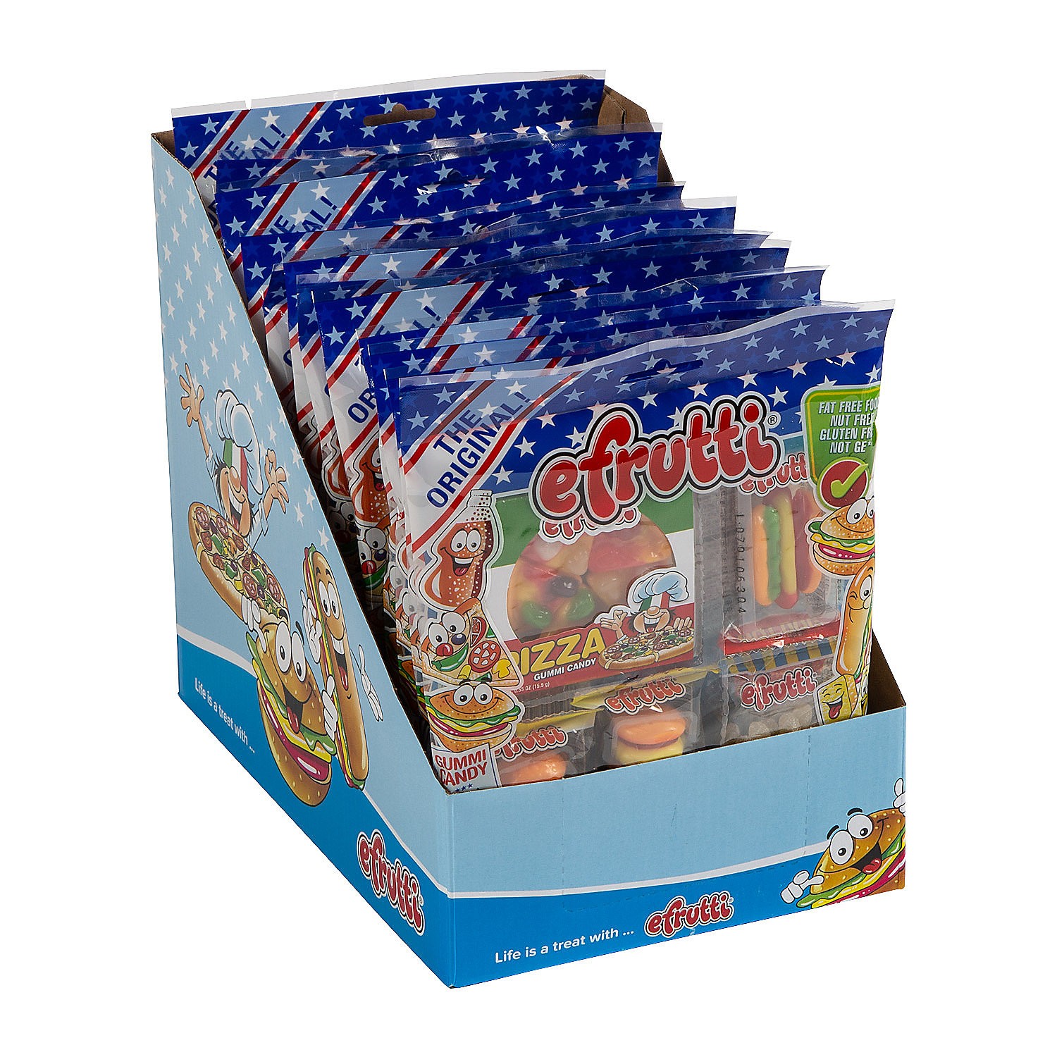 Efrutti sup ® /sup Lunch Bag Gummi Candy Packs – 12 Pc.