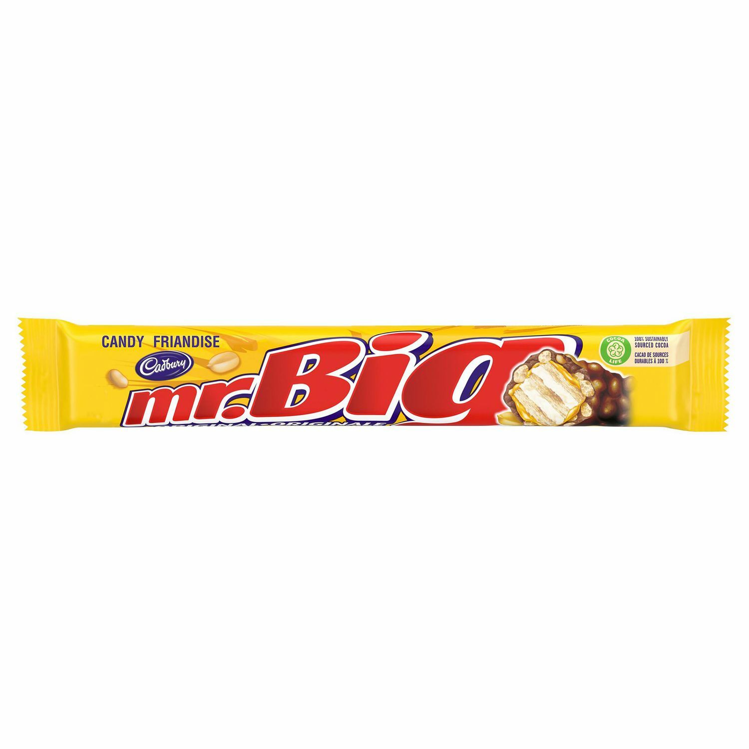10 Full size Cadbury Mr. Big Original Bar 60g Each- From Canada- Free Shipping