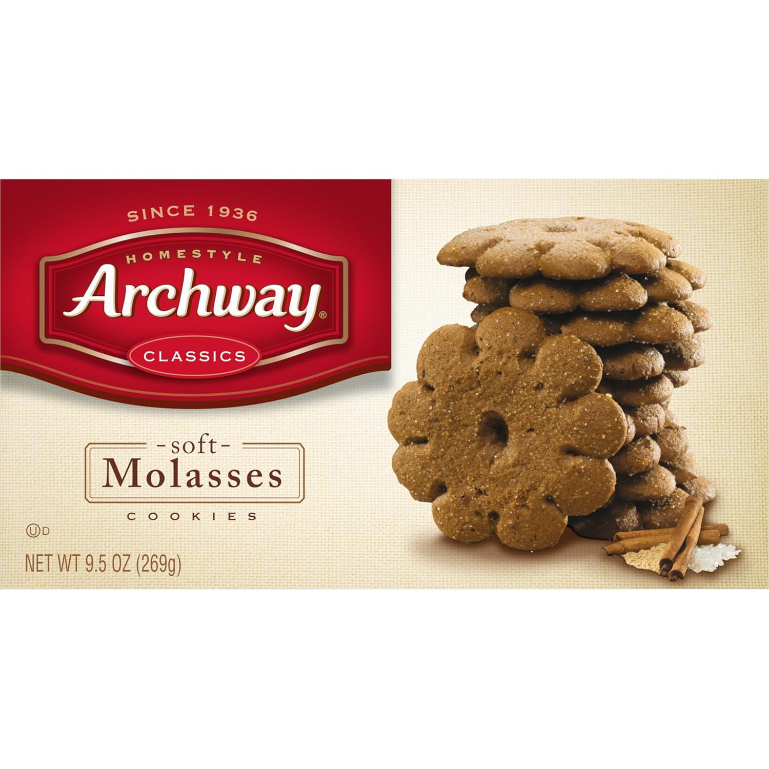 Cookies, Soft Molasses Cookies, 9.5 Oz