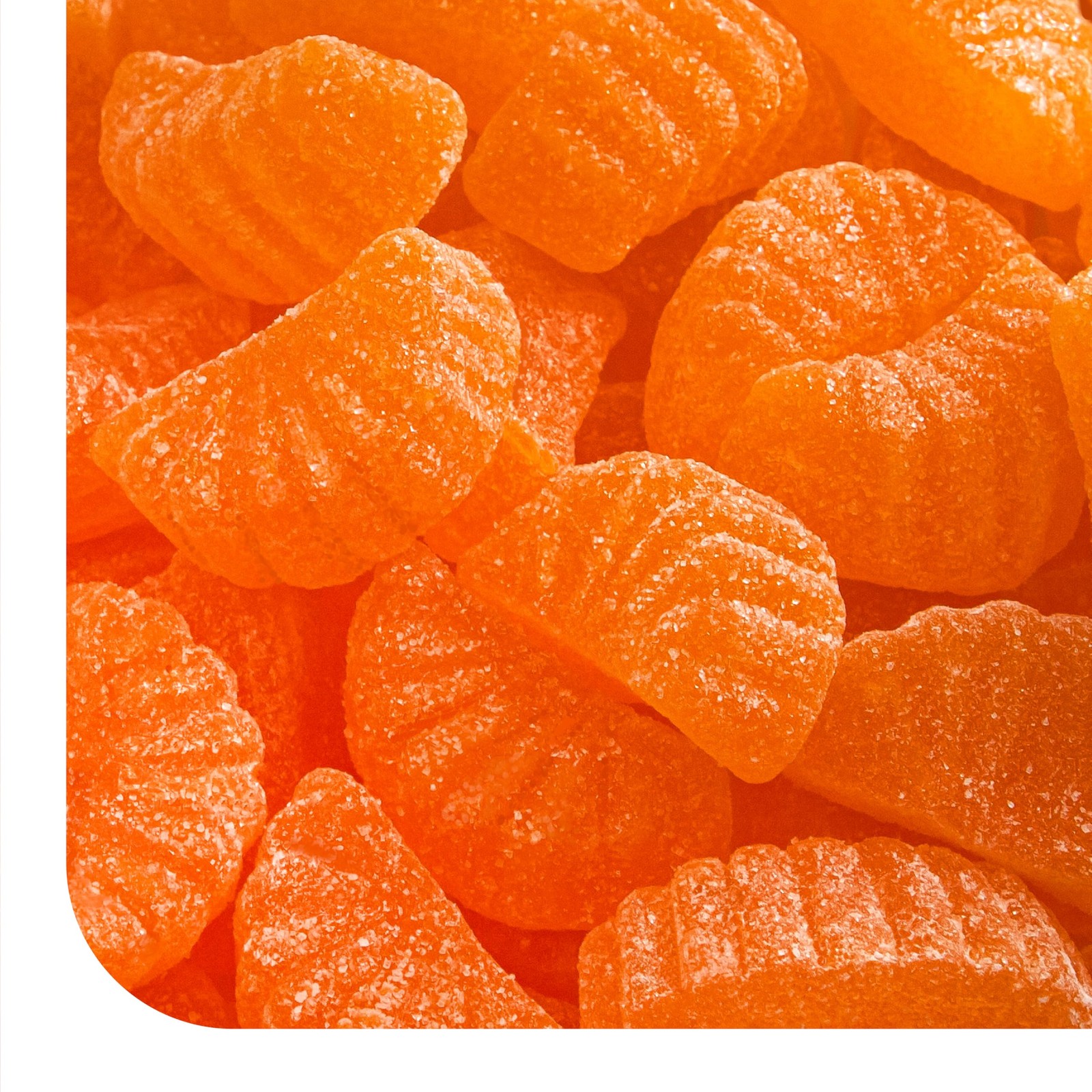 Orange Slices Jelly Candy – 1 Pound Pack (35 Count) – Jelly Candy – Naturally…