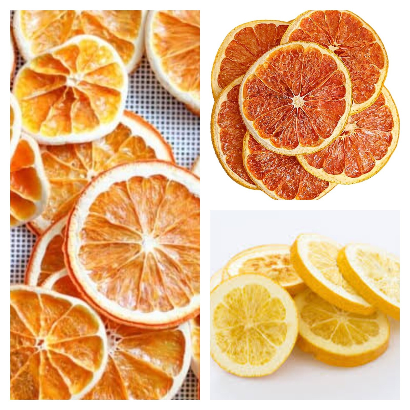 Dried Orange Slices, Dried Citrus Mix, Dried Grape Fruit , Dried Lemon